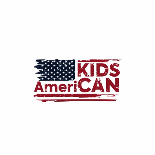 Kidsamerican logo design