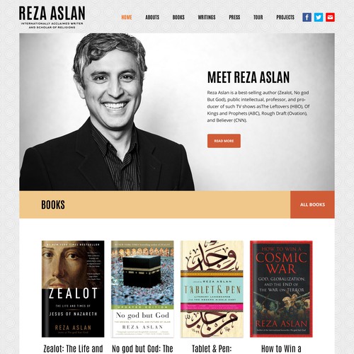 Reza Aslan Website