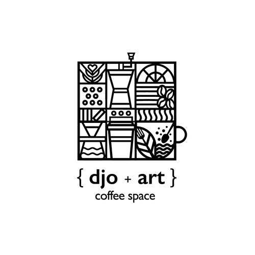 djoart coffee space logo