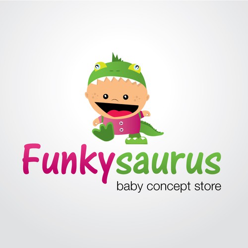 New logo wanted for Funkysaurus. Baby concept store