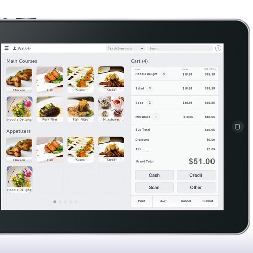 Design Next Generation Point of Sale (POS) Mobile App!