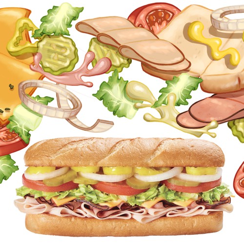 American Deli Calendar Project - Hoagie