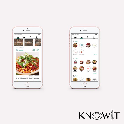 KNOWIT - App Design