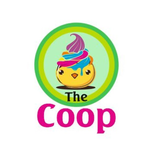 SOFT ICE CREAM SHOP LOGO