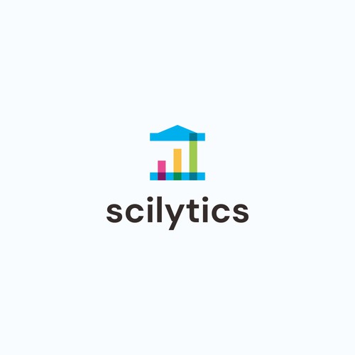 Serious yet attractive logo for education technology startup: Scilytics