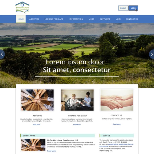 Web Design For Mental Health Center