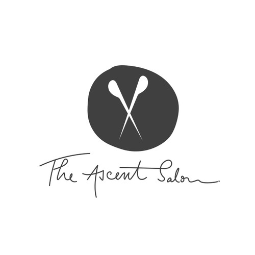 Logo design for The Ascent Salon