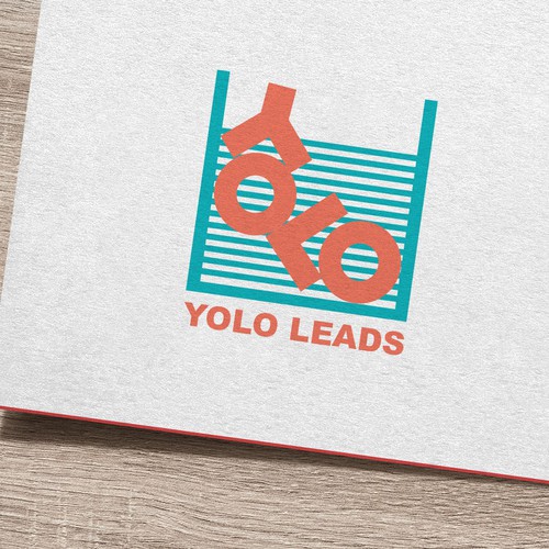 Playful logo for YOLO Leads