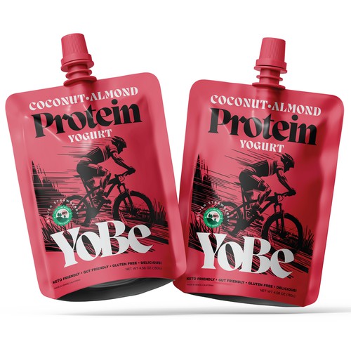 Create Eye-Catching Packaging for YoBe's Protein Yogurt to Shine at Whole Foods