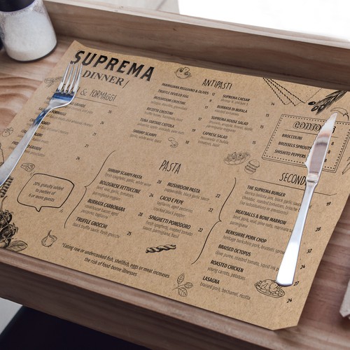 Menu Design