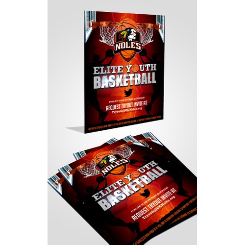 Youth Basketball Marketing Flyer