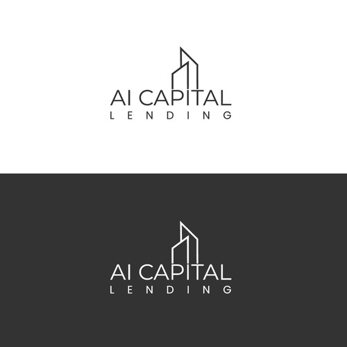 AI Capital Lending Logo Design 