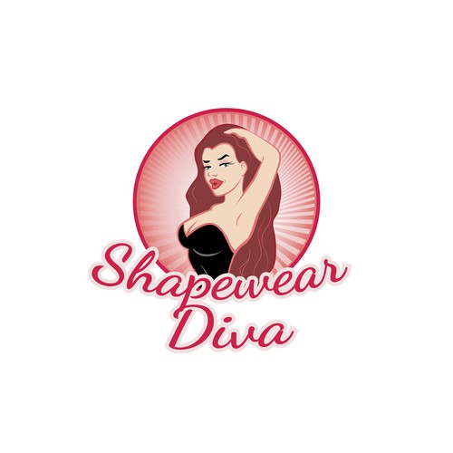 Logo for women's shaping underclothes