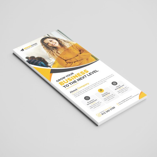 Corporate DL Flyer, Rack Card Design