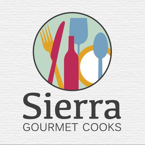 Logo concept for gourmet cooks