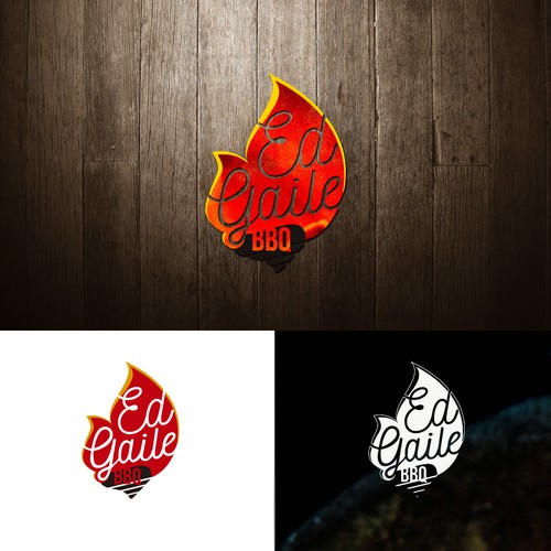Logotipo Ed gaile BBQ