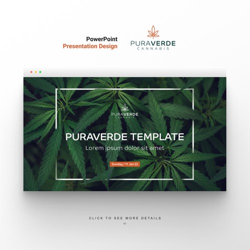 Powerpoint design for cannabis usage