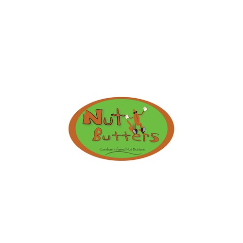 Create a Logo for a cannabis infused Nut Butters company