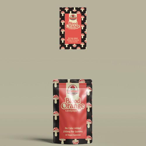Mushroom Gummies Package
