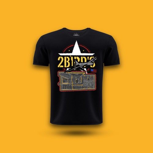 Standard short-sleeve T-Shirt for 2BIRD'S Bar