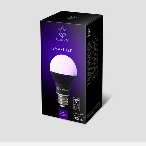 Smart LED box packaging design