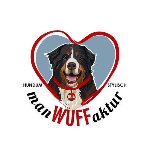 HHip logo for small business manufacturing dogcollars and leashes