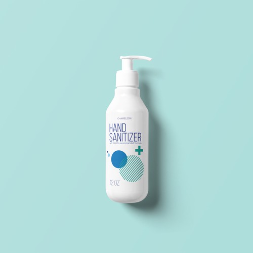 Hand sanitizer packaging design