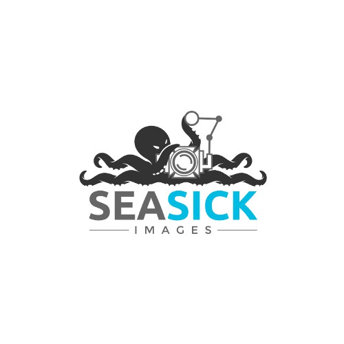 Underwater photography logo
