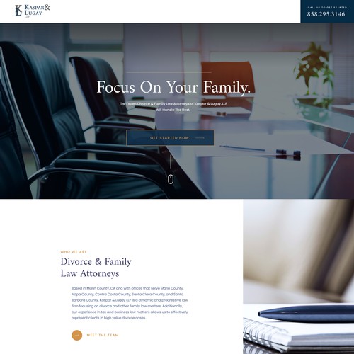 Family Law Web Design