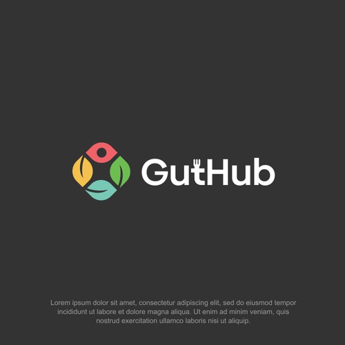 Logo Design fo GutHub
