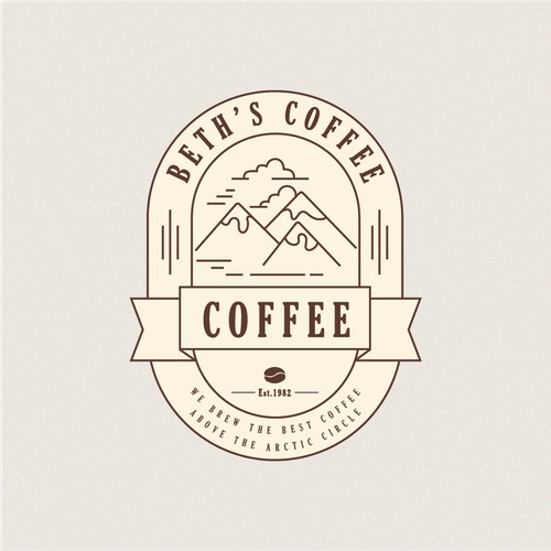 Beth's Coffee - Logo Design