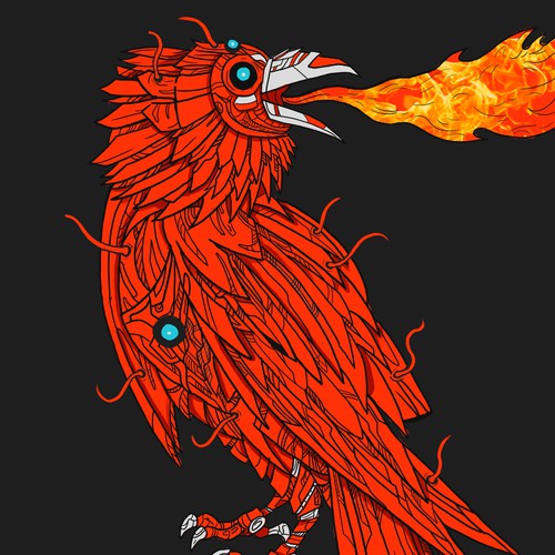 Fire raven contest