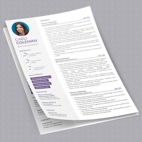 Showcase Marketing Skills in a Resume