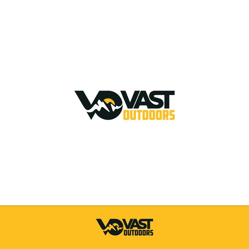 Bold logo concept for Vast Outdoors