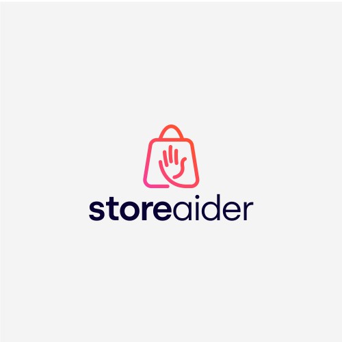 Bold logo for StoreAider
