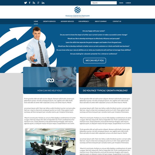 WEBSITE for business consulting group