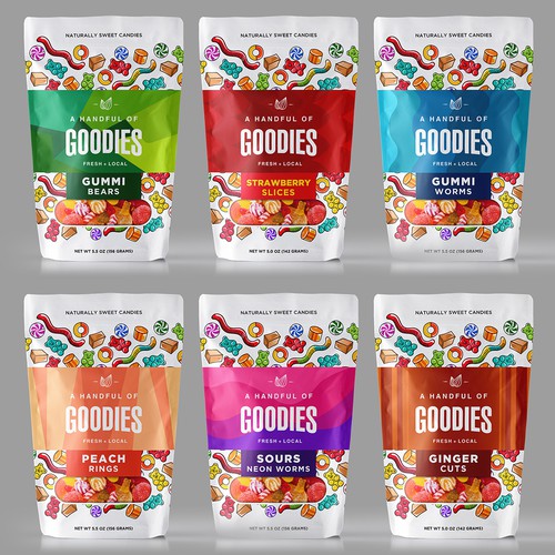 Candy packing Design 