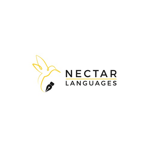 Logo for a freelance translator.