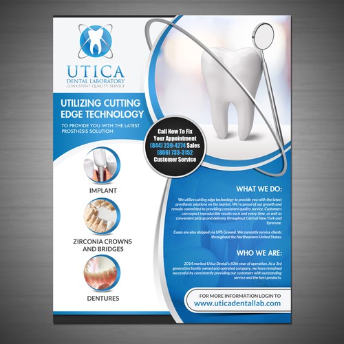 Utica Dental Lab - Direct Mail Marketing Campaign