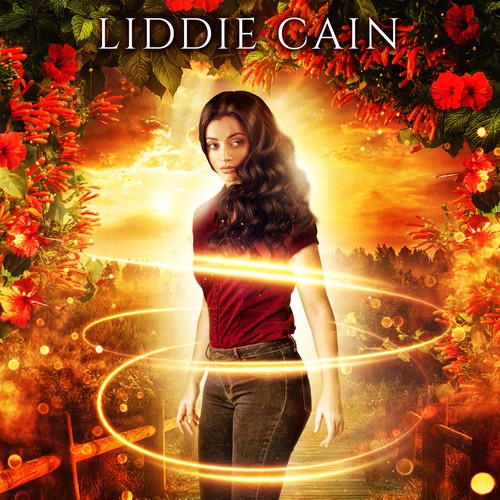 Book cover design - The Thrice Marked by Liddie Cain