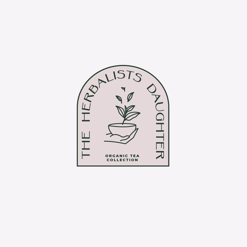 Logo concept for tea shop