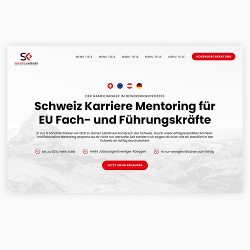 Hero Image for "Swiss Carrer Mentoring" company