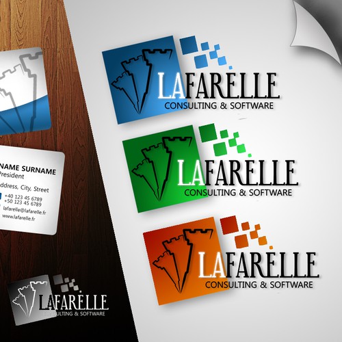 New LAFARELLE logo