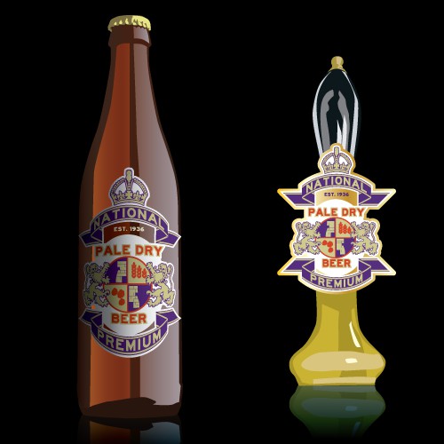 Help National Premium  Beer with a new print or packaging design