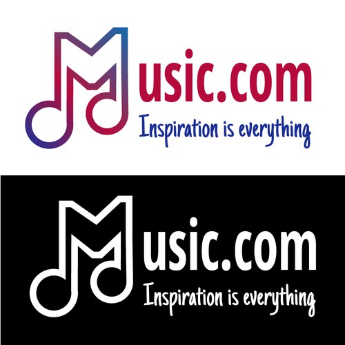 Logo for music.com