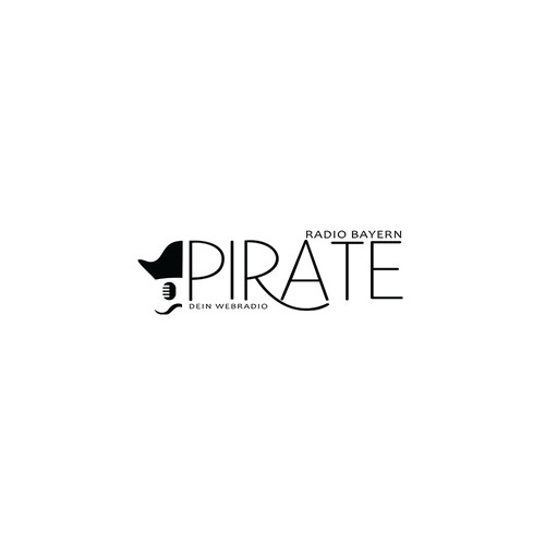 Logo Concept for Pirate Radio Bayern