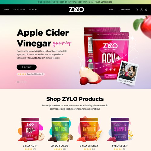 Shopify E-commerce website creation