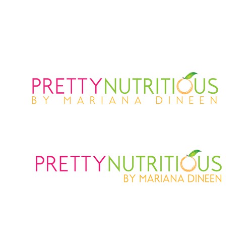 Create the next logo for Pretty Nutritious by Mariana Dineen