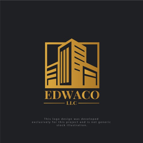powerful Logo for a New Construction Company