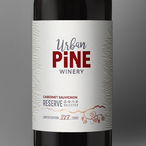 Premium Wine Label Design
